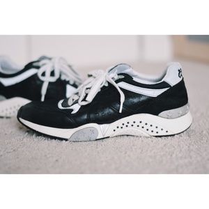 Ash Black And White Sneakers